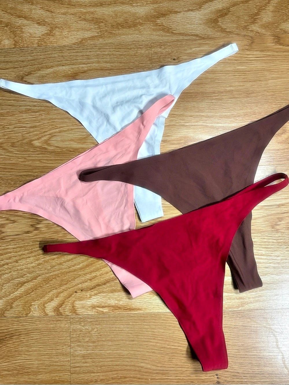 Thong Panties 4 pack size large
